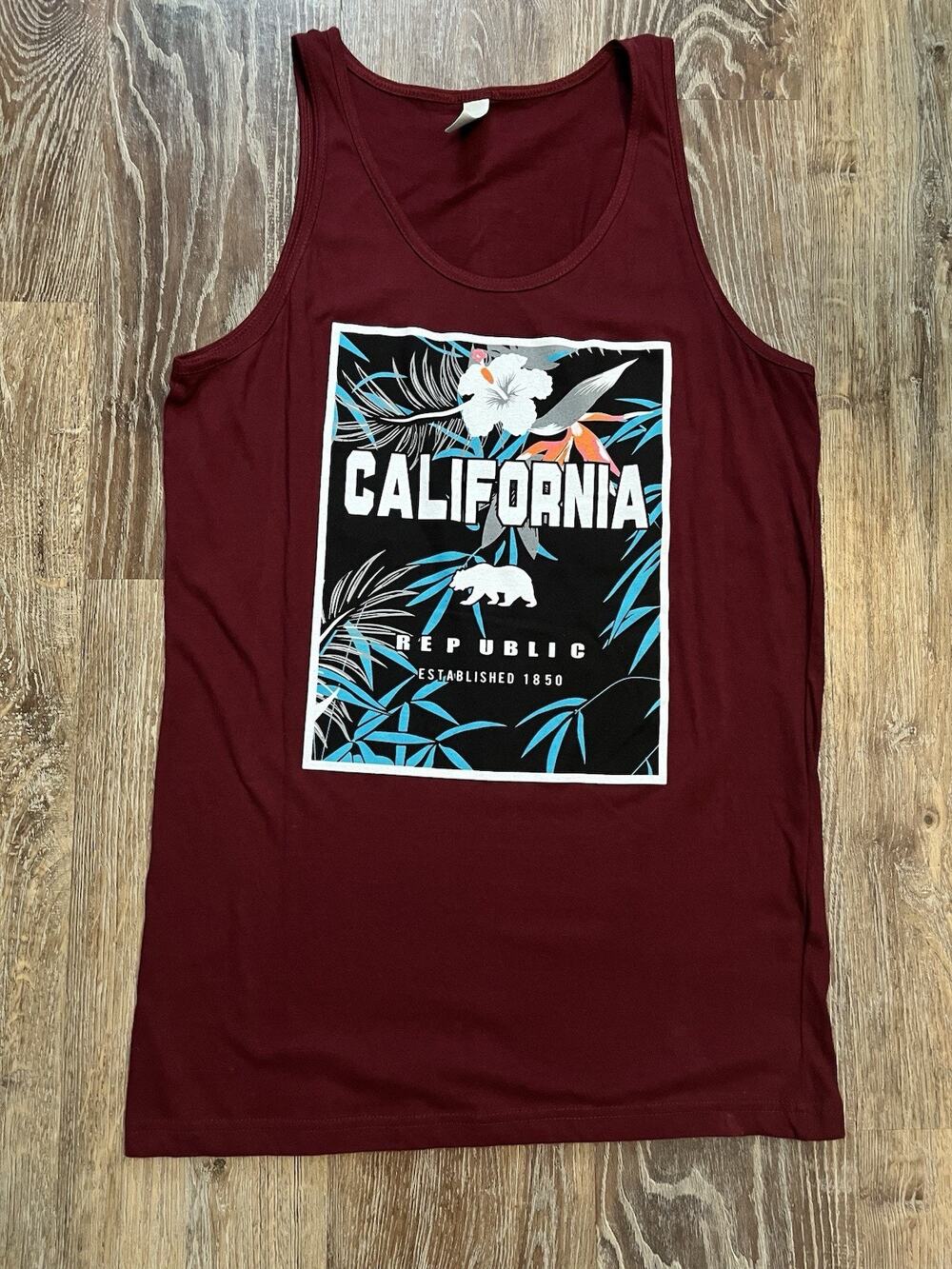 CALIFORNIA REPUBLIC Graphic Tank Top